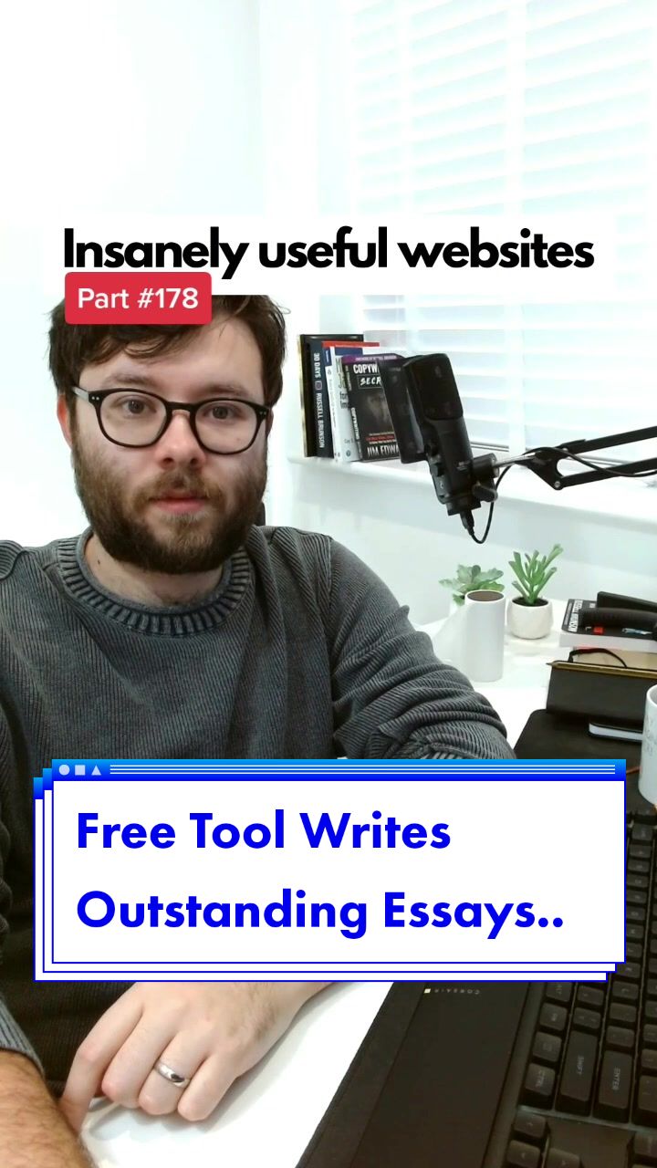 Insanely useful websites, 178. This will create quality essays for you. #trendinghashtags🔥 #trendinghashtags451 #writing